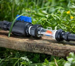 Gallagher Water Flow Indicator Gallagher Water Flow Indicator on farm