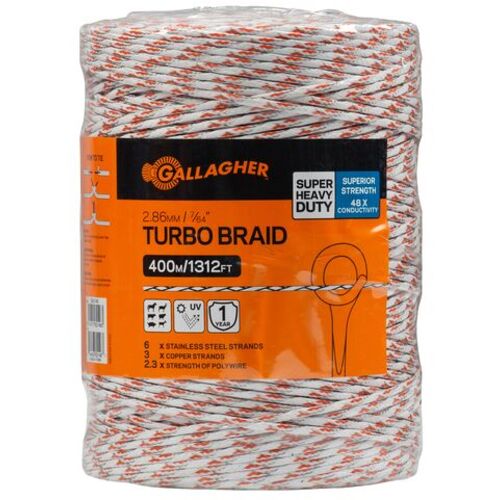 Portable Fencing Turbo Braid