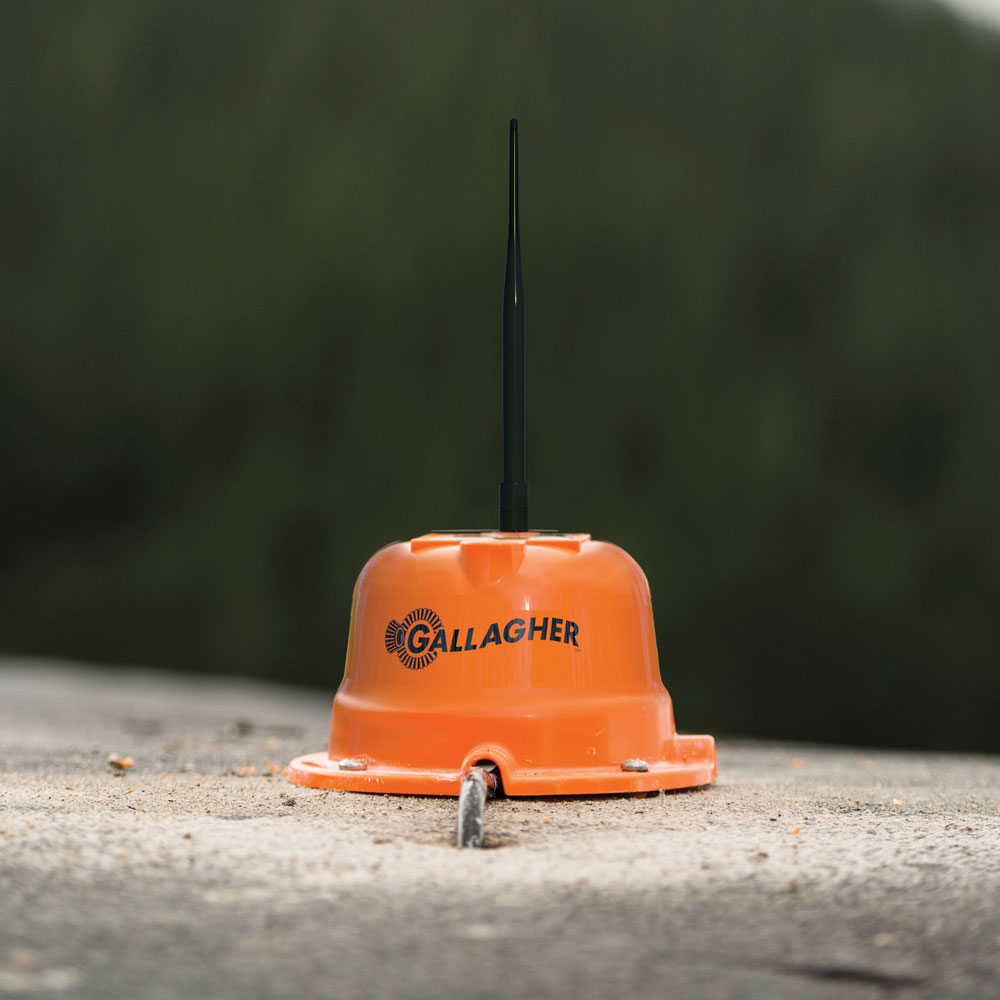 Gallagher Wireless Water Tank Monitoring unit installed