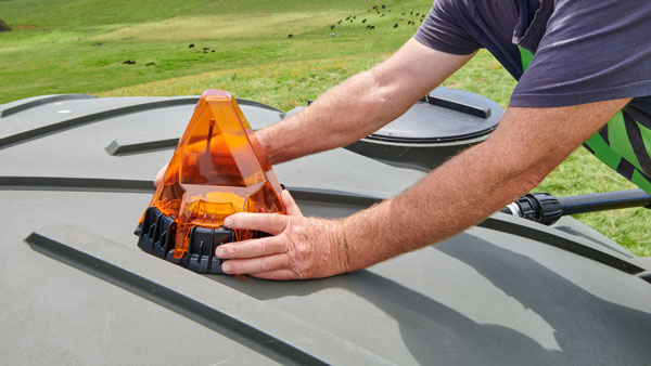 Installing Satellite Liquid Monitoring System