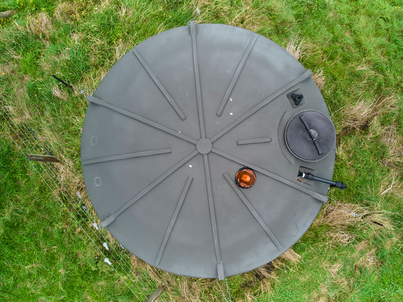 Water Tank with Gallagher Satellite Water Monitoring System Water Tank with Gallagher Satellite Water Monitoring System